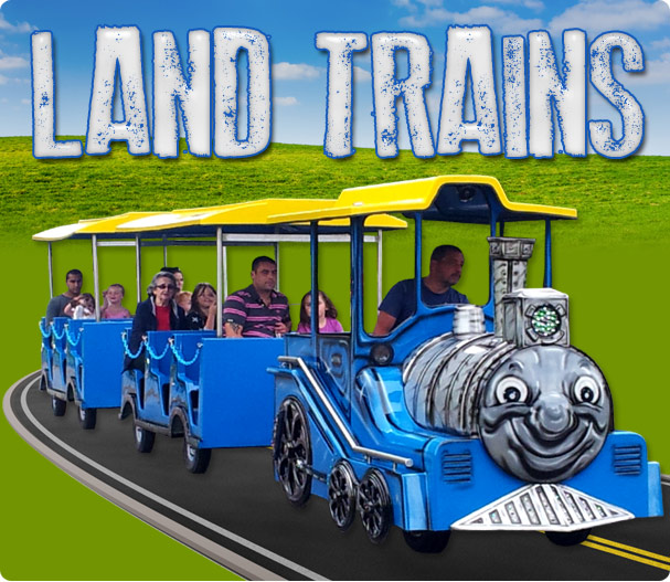 land train hire for outdoor events